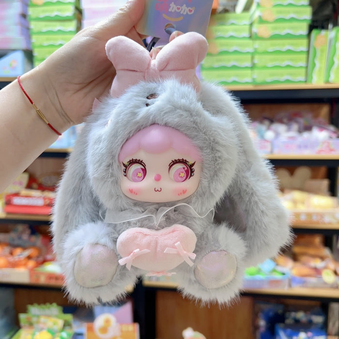 Wholesale 2pcs Cute Rabbit-Ear Plush Doll Accessory Bag Charm Gift