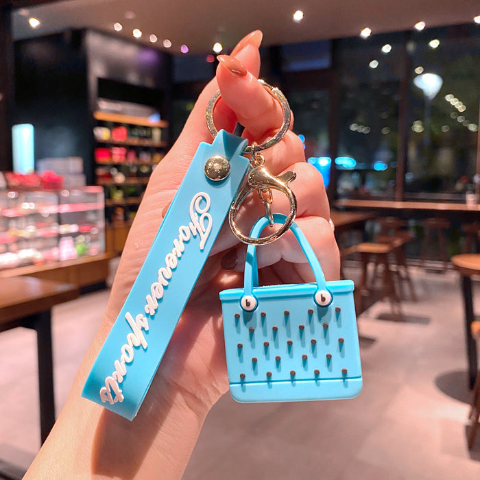 Wholesale Soft Rubber Bag Keychain JDC-KC-Gongz058