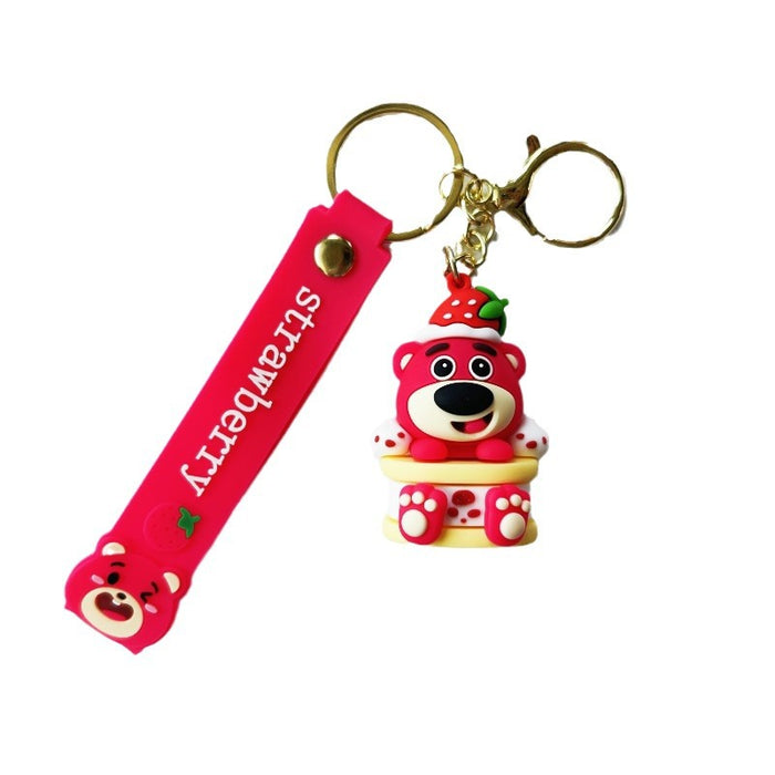 Wholesale PVC Cartoon Doll Keychain JDC-KC-WuYi268