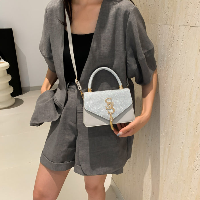 Wholesale Retro Small Square Crossbody Bag - Women' s PU Leather Black ing Detail Boutique Resale Fashion Accessory