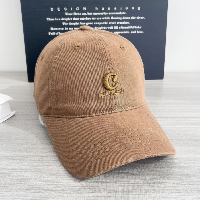 Wholesale Wide brimmed hardtop baseball cap for women, versatile for all seasons, fashionable and casual street shading duckbill hat
