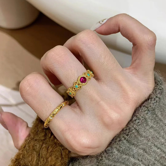 Wholesale Ring enamel window flower with adjustable opening, new product