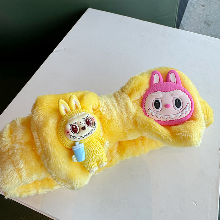 Wholesale Cute Cartoon Rabbit Monster Face Wash Headband Makeup Mask Special Headband New Wash Headwear