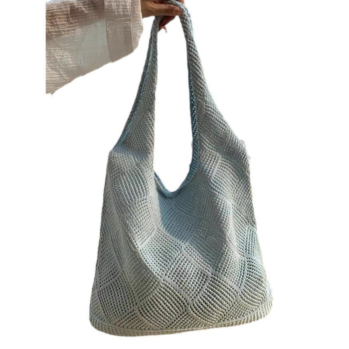Wholesale Knitted Bag Women's Retro Hand-woven Wool Bag