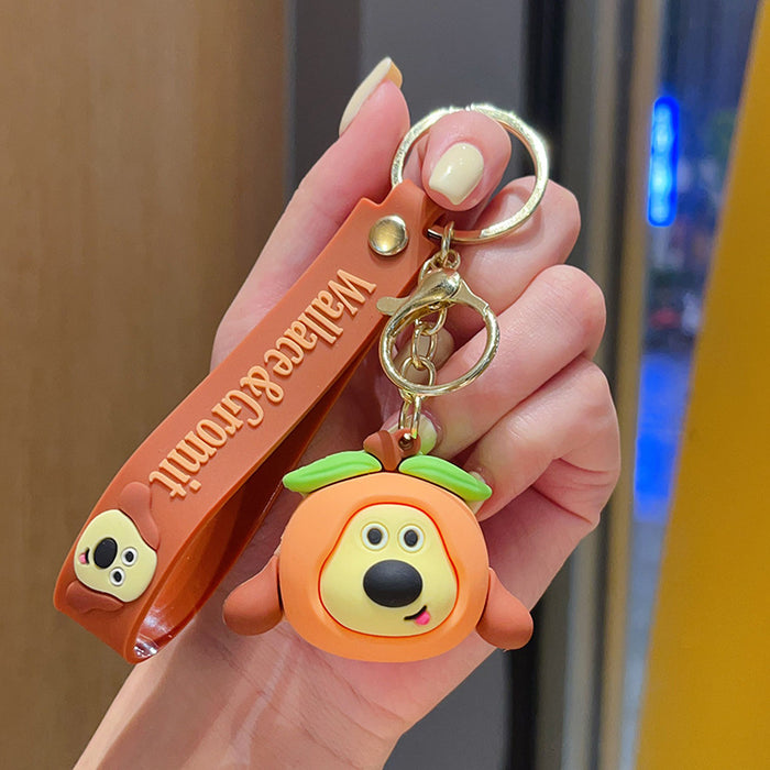 Wholesale Cartoon cute keychain for bags and cars