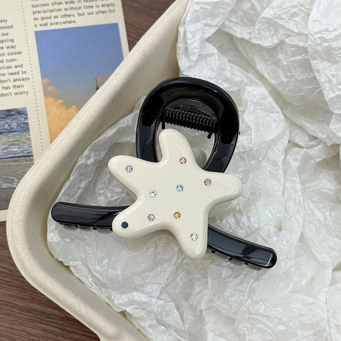 Wholesale Colorful  Cute Starfish Hair Clip