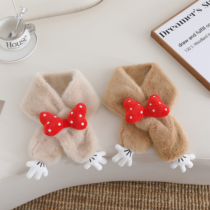 Wholesale Bow and claw children' s Scarves