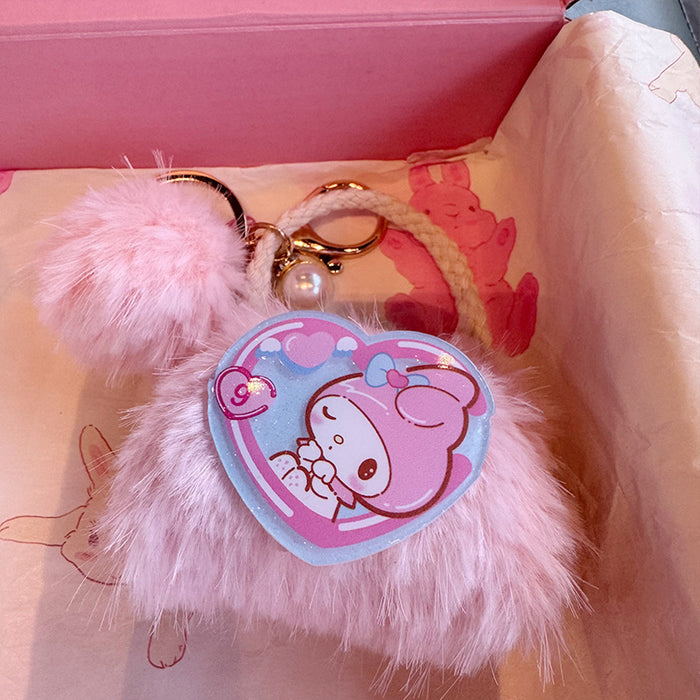 Wholesale Cute Cartoon Plush Coin Purse Pendant Mini Earphone Bag Carry-on Storage Small Bag Couple' s Girlfriend Bag Hanging Ornaments