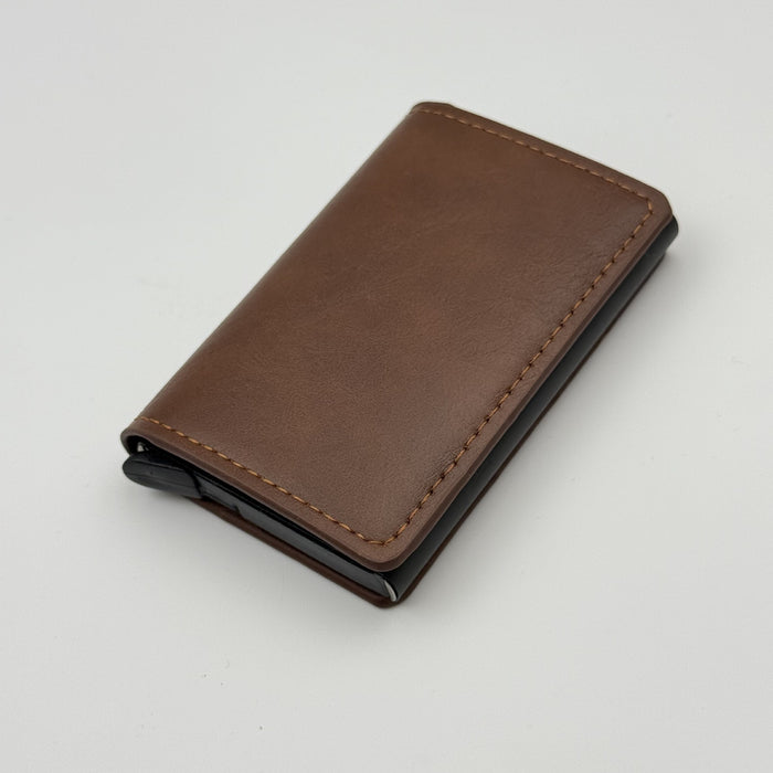 Wholesale RFID Blocking Card Case Chic Metal Wallet for Daily Matching MOQ≥2