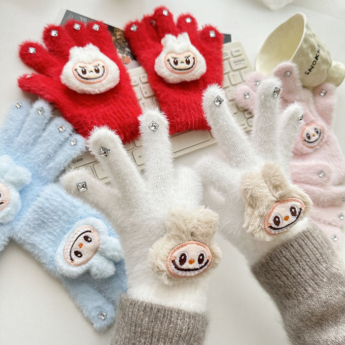 Wholesale Gloves Winter Warm  Finger Gloves