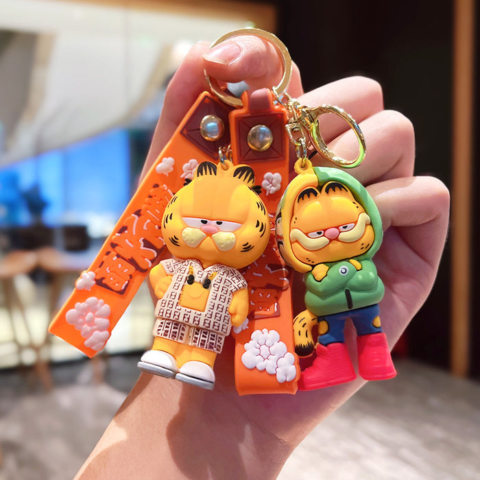 Wholesale Cartoon Exquisite Cute Doll Couple Key Chain Car Ornaments JDC-KC-NLu044