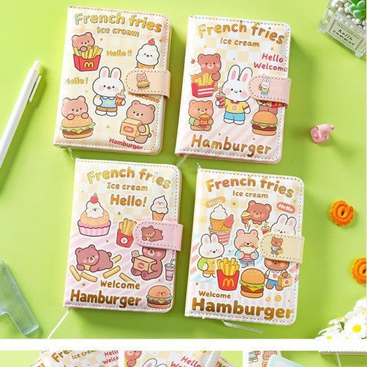 Wholesale Imitation Leather Magnetic Closure Pocket Notebook - Trendy Hand Ledger MOQ≥2