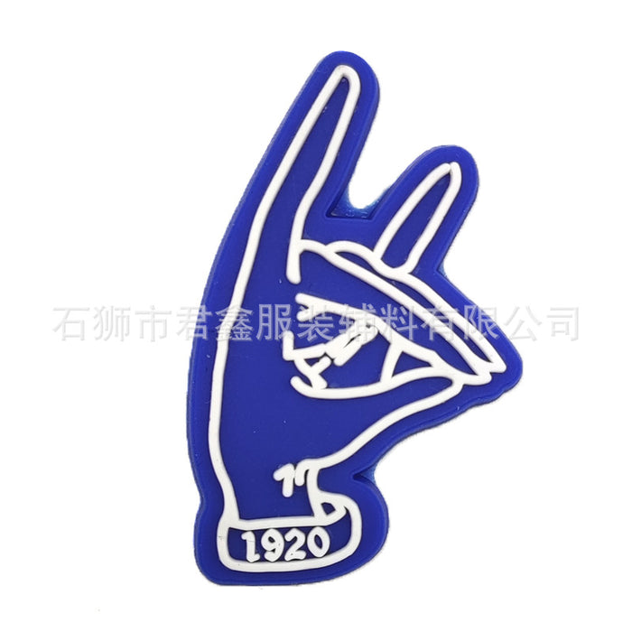 Wholesale 50pcs  blue community organization slippers hole shoes accessories