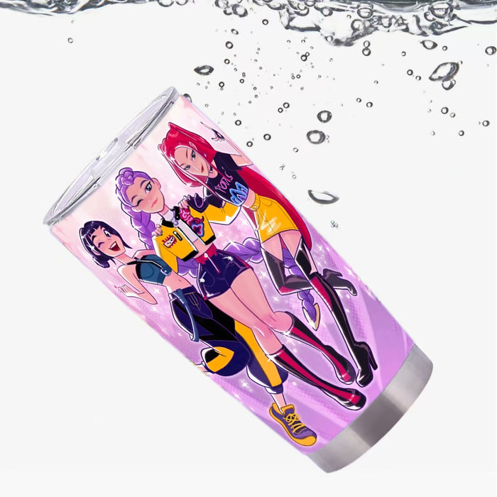 Wholesale 20oz Car Cup Hunter Witch Group K-Pop Vacuum Stainless Steel Thermos Cup