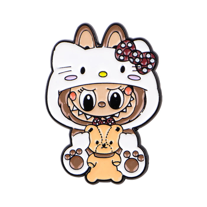 Wholesale Cartoon Character Series Brooch Badge Clothing Backpack Decoration Alloy