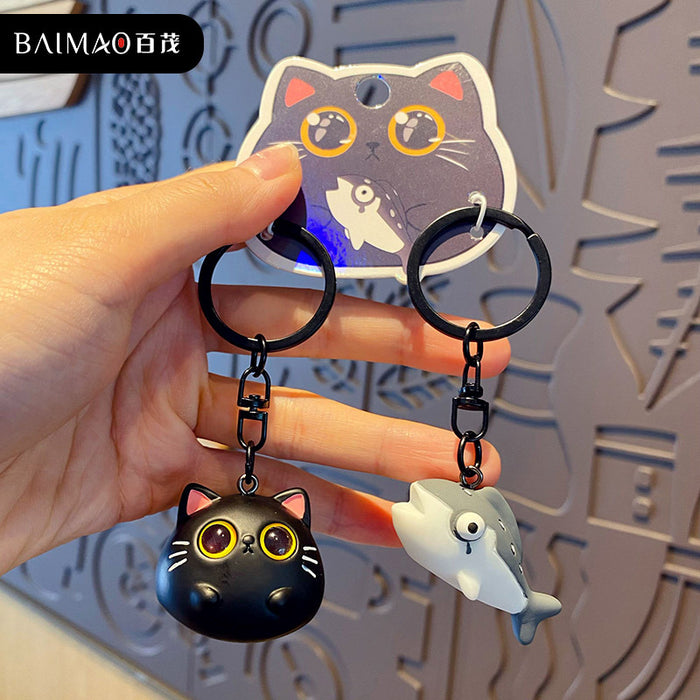 Wholesale Original Couple Keychain Cute and Exquisite Resin Doll Keychain Pendant Gift