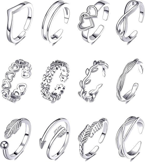Wholesale Beach foot ring, tail ring, toe ring, personalized hollow out heart, sexy foot joint ring wholesale