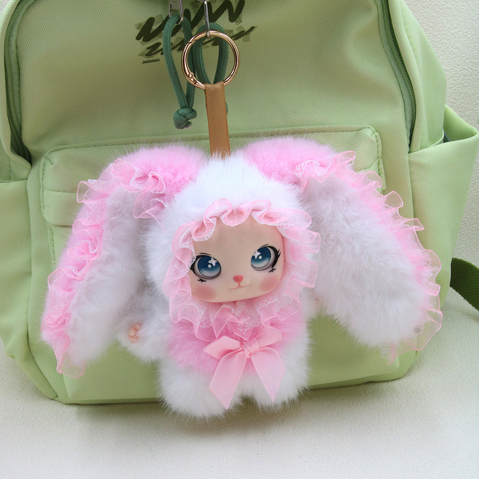Wholesale Lolita Rabbit Plush Doll Toy Pendant Able Ornament Gift