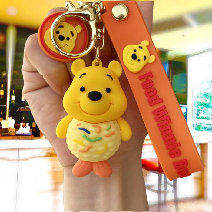 Wholesale Silicone Cartoon Doll Keychain JDC-KC-MingT103