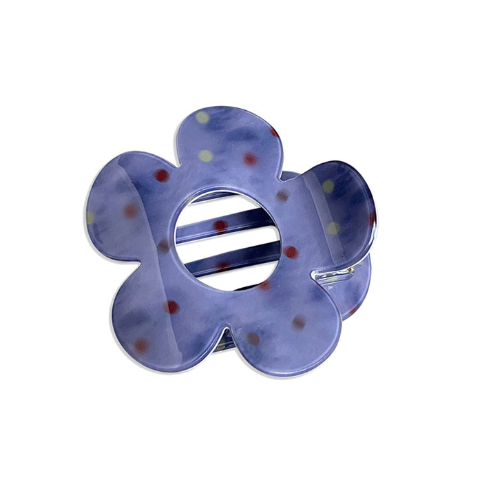 Wholesale Retro Striped Flower Hair Claw Clip Fashion Accessory for Everyday Styling Gift