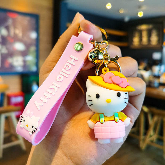 Wholesale Cartoon Doll Silicone Keychain JDC-KC-Tingm232