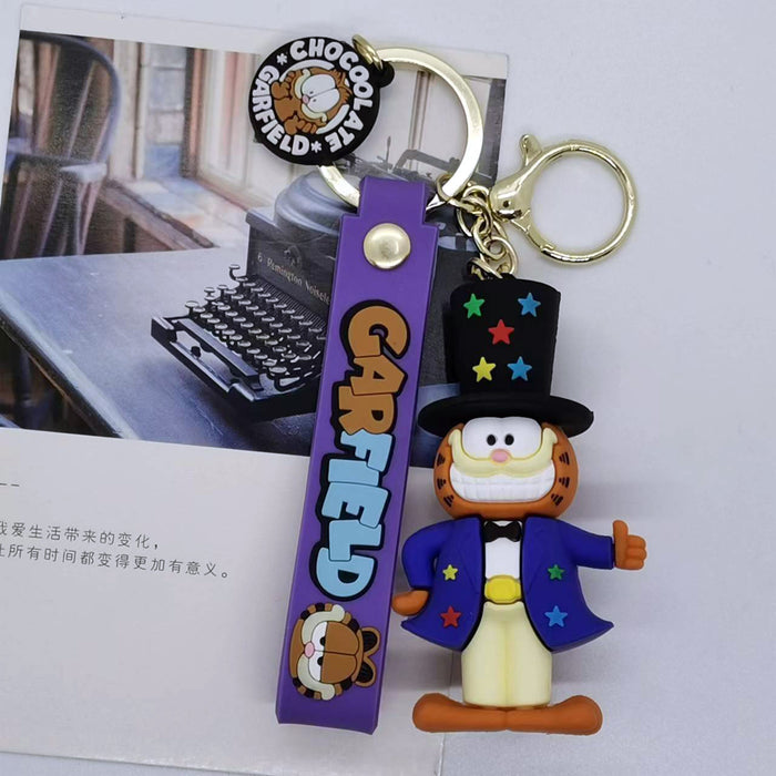 Wholesale cartoon drop glue doll  key chain pendant bag car key chain Accessories