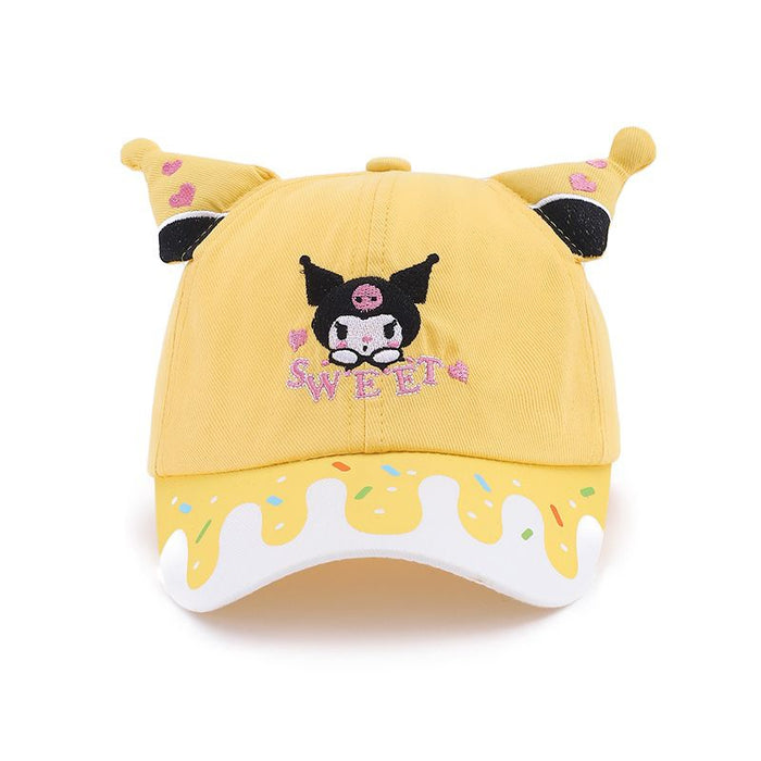 Wholesale Children's Hat Sunscreen and Sunshade Baby Duck Tongue Hat Cute Cartoon Baseball Hat
