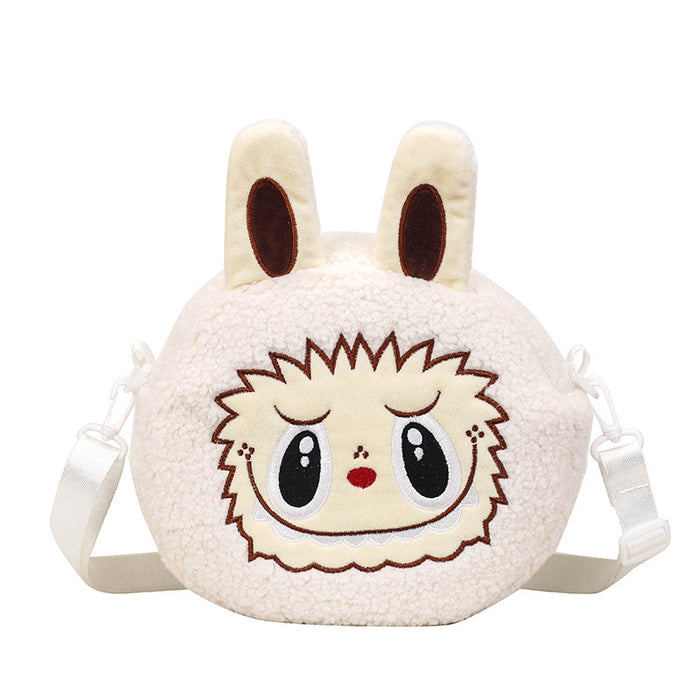 Wholesale Portable Doll Crossbody Bag Cartoon Backpack Doll Coin Plush Bag Children' s Backpack