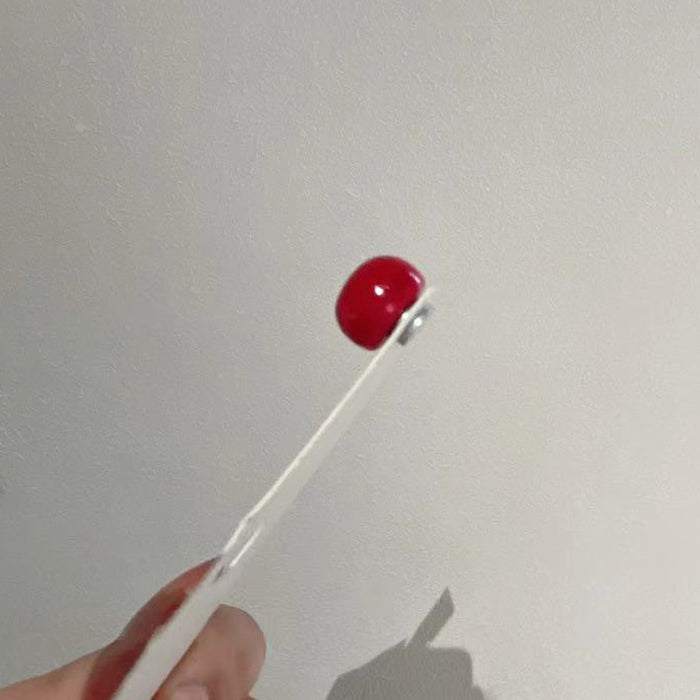 Wholesale  Elegant Pearl Magnetic Ear Clip Women's  Red Ear-less Holes Magnet Earrings Punch-free Ear Jewelry