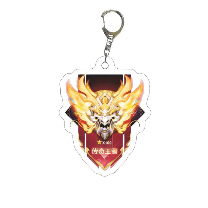Wholesale Game-themed acrylic keychain accessory
