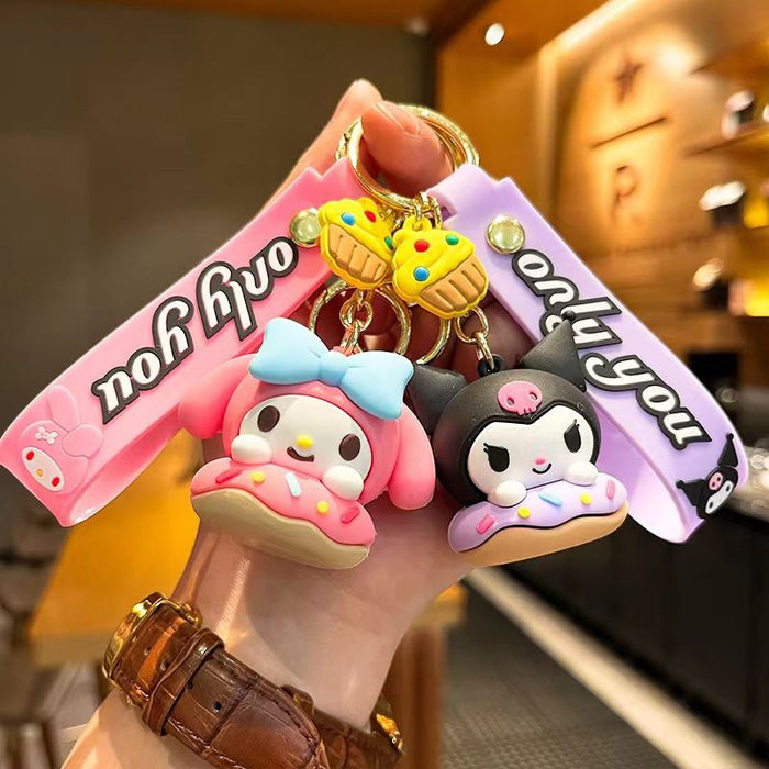 Wholesale Cartoon Doll Silicone Keychain JDC-KC-Tingm203