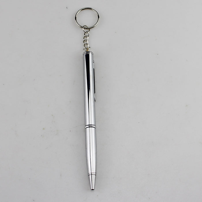 Wholesale Writing Dual Function Pen Portable Metal Keychain JDC-KC-ZY016