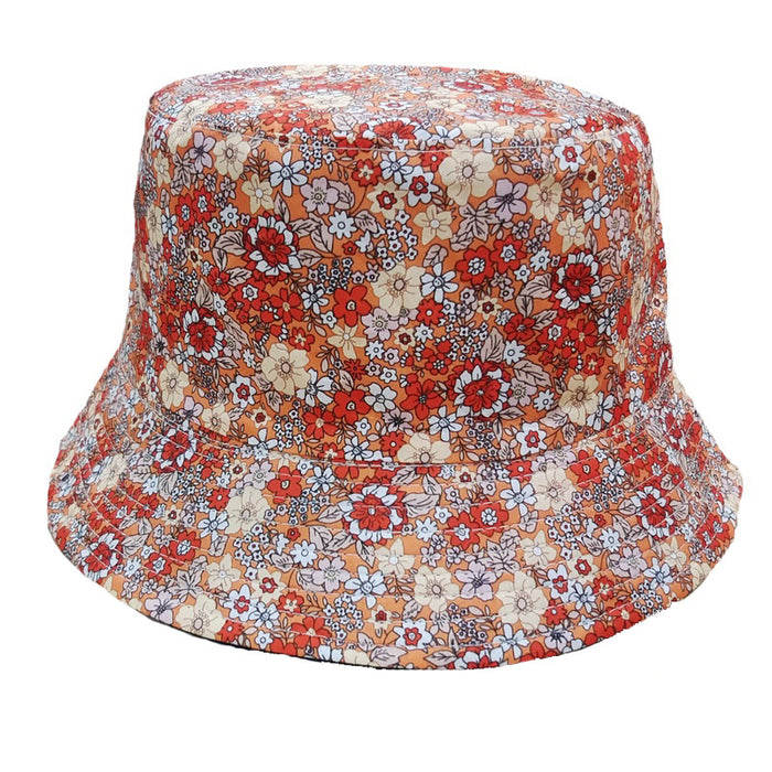 Wholesale Cartoon Print Cotton Bucket Hat JDC-FH-BoD017