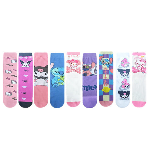 Wholesale Four Seasons Anime Mid-Calf Socks