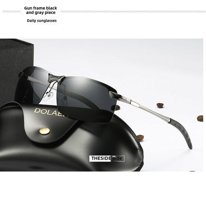 Wholesale Polarized sunglasses for men, suitable for day and night driving, fishing, and night vision