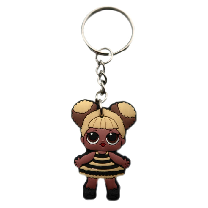 Wholesale 10pcs Surprise doll keychain pendant creative bag pencil case pendant key ring accessories