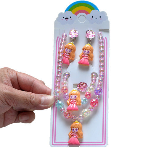 Wholesale Cartoon Princess Necklace