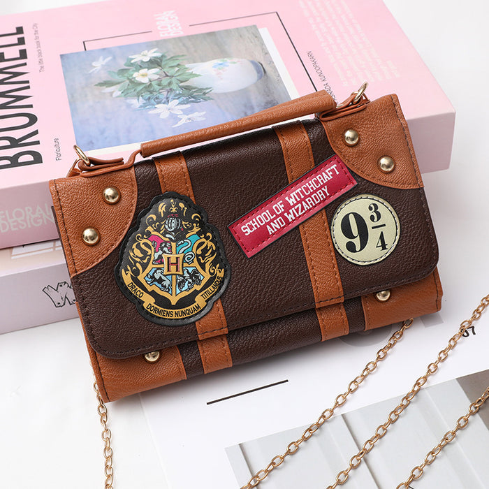 Wholesale Simple Retro Shoulder Chain Wallet for Women Universal Studios Harry Potter Clutch