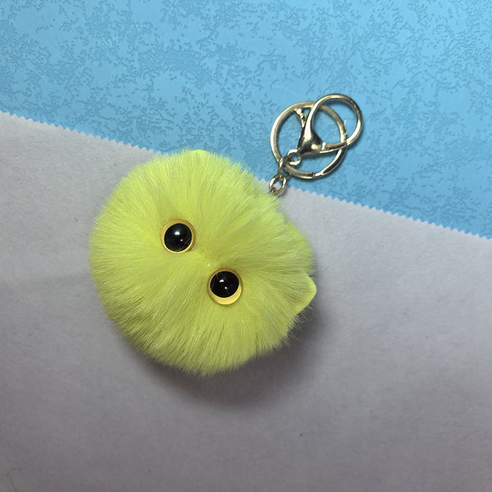 Wholesale Handmade plush toy keychain pendant, backpack ornament