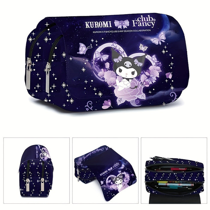 Wholesale 3D Anime Polyester Pencil Case