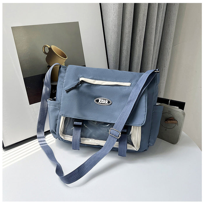 Wholesale Large Capacity One-shoulder Cute Campus Messenger Bag JDC-SD-HT018