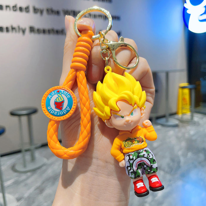 Wholesale Cartoon Doll PVC Keychain JDC-KC-ShuoT009