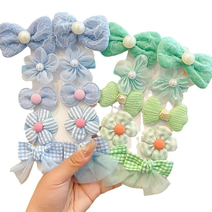 Wholesale Bow hair clip,  fabric flower hair clip