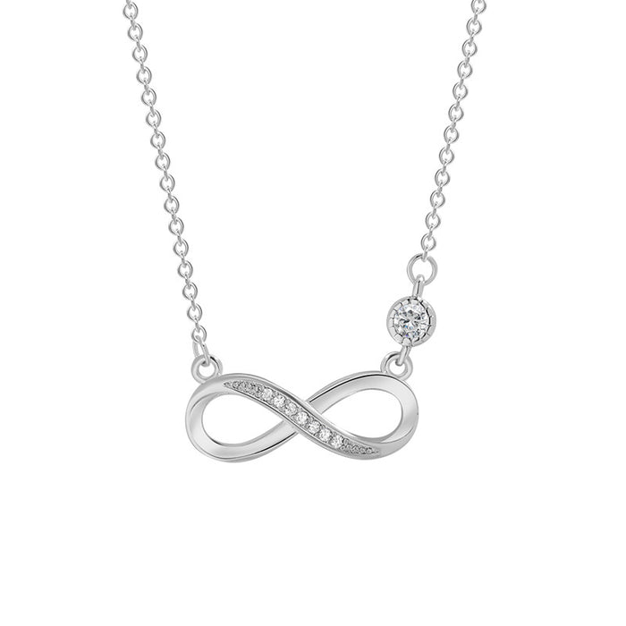 Wholesale Necklace  High-end Simple Moebius Infinite Symbol Necklace