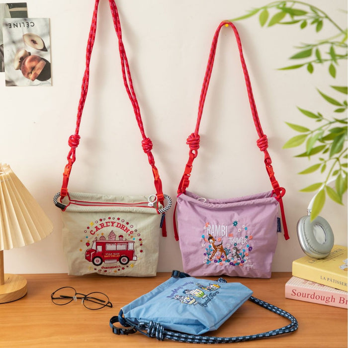 Wholesale Handheld single shoulder canvas bag, mobile zipper small bag
