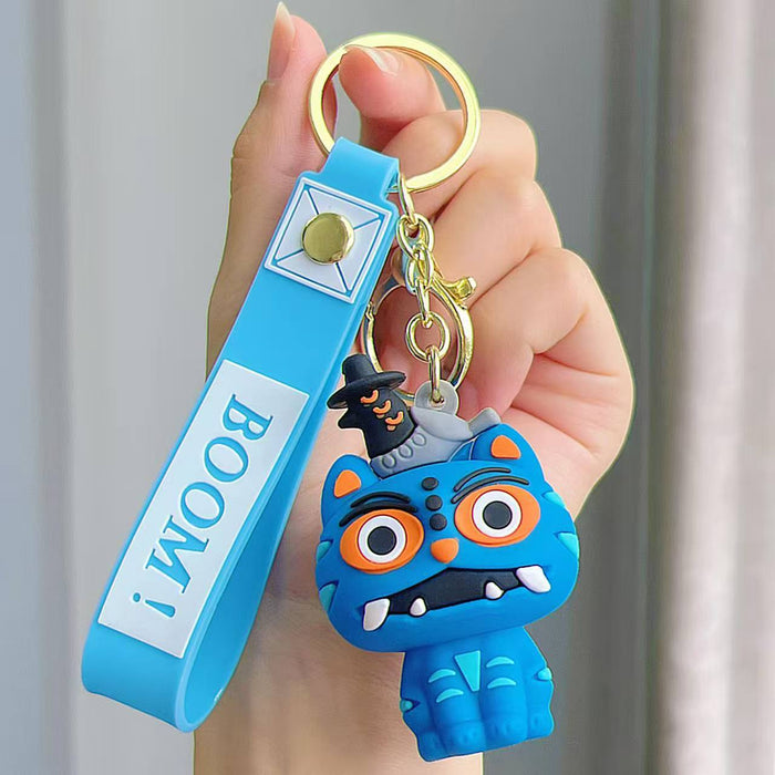 Wholesale KPOP Cute silicone cartoon keychains