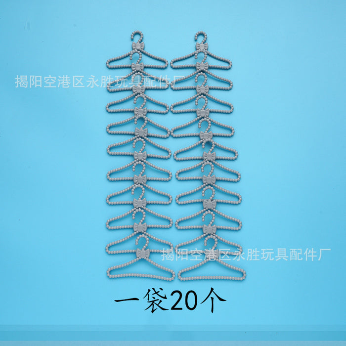 Wholesale doll toy fashion accessories cowboy hat hanger glasses