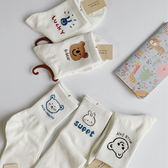 Wholesale Socks, Cute Long Socks, Cartoon Sports Socks