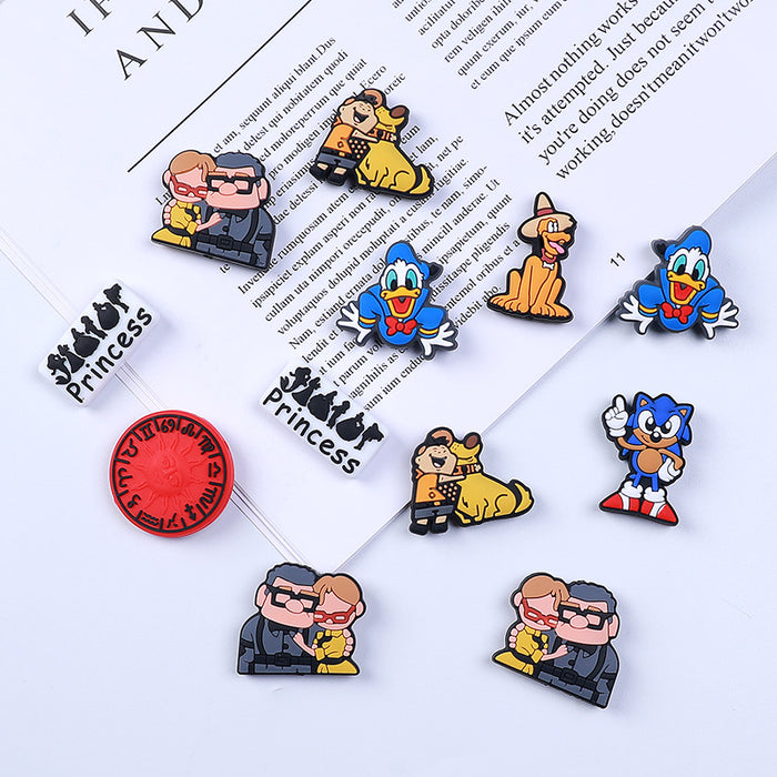 Wholesale 20pcs Cartoon Silicone Focal Beads JDC-BDS-HeX003