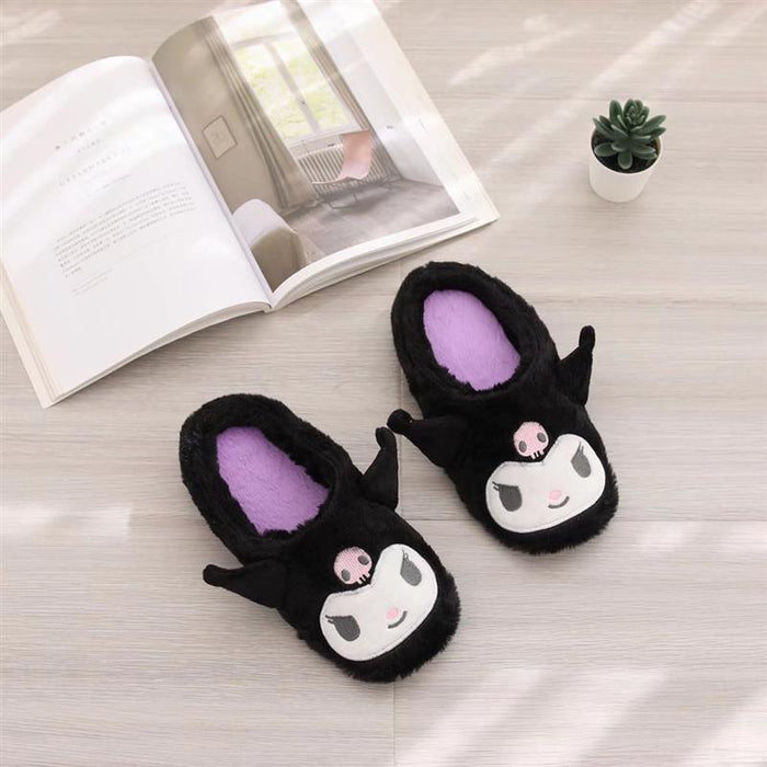 Wholesale Cartoon Cute Autumn and Winter Plush Cotton Slippers JDC-SP-MKA002